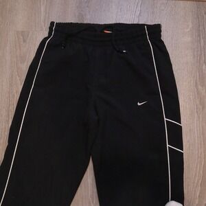 90's y2k Nike Athletic Dept Black Track Pants Athletic Gear Mens Size M